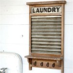 Laundry Room Washboard Decor